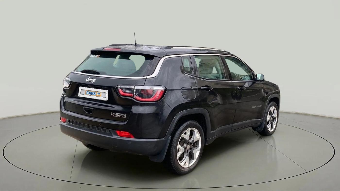 2019 Jeep Compass LIMITED PLUS PETROL AT, Petrol, Automatic, 44,927 km, Right Back Diagonal