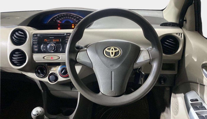 2014 Toyota Etios Liva G, Petrol, Manual, 44,120 km, Steering Wheel Close Up