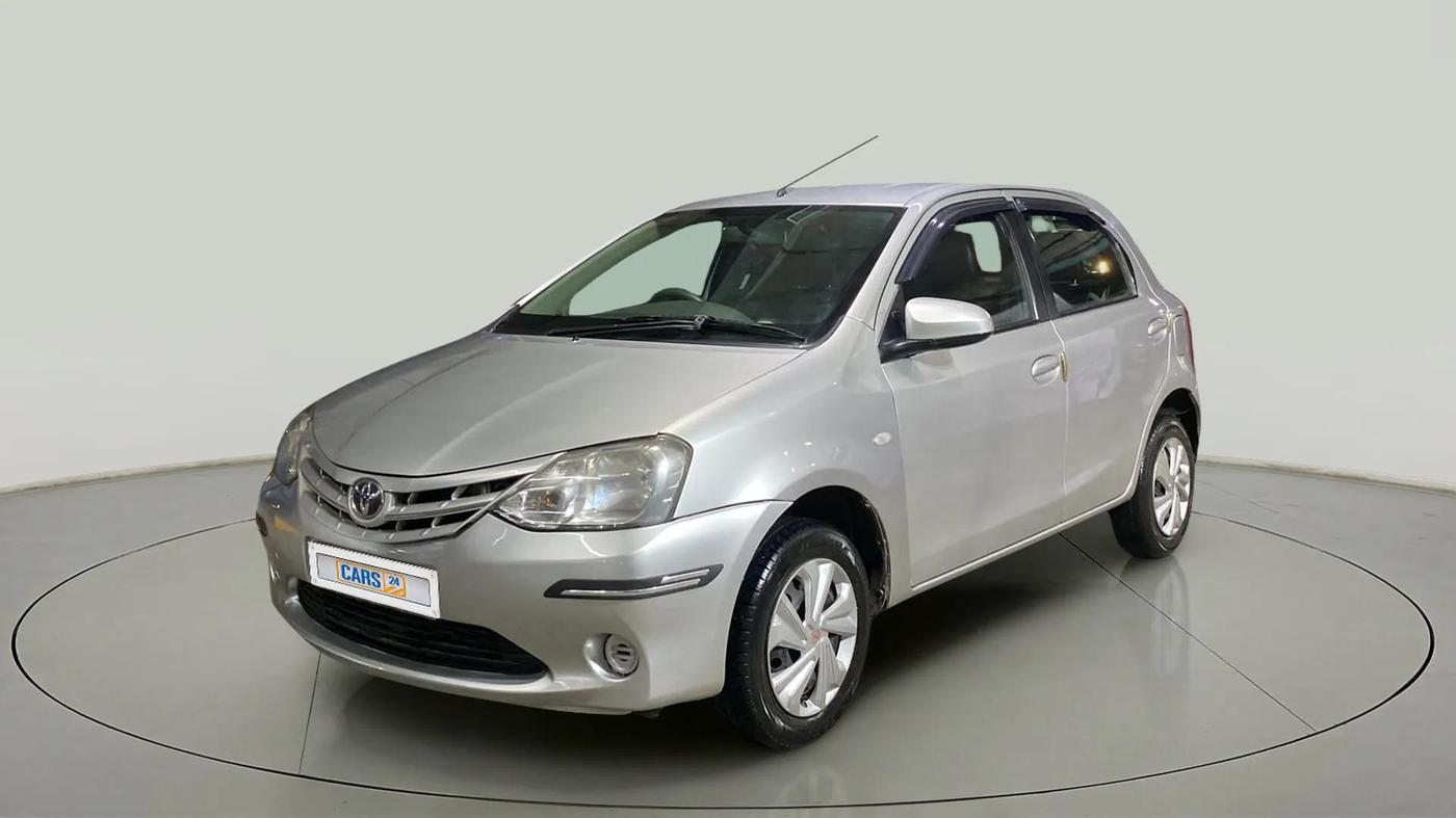 2014 Toyota Etios Liva G, Petrol, Manual, 44,152 km, Left Front Diagonal