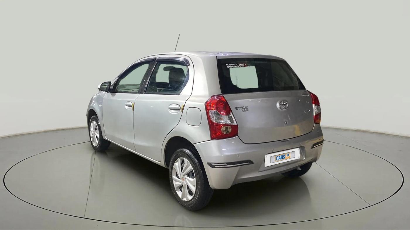 2014 Toyota Etios Liva G, Petrol, Manual, 44,152 km, Left Back Diagonal