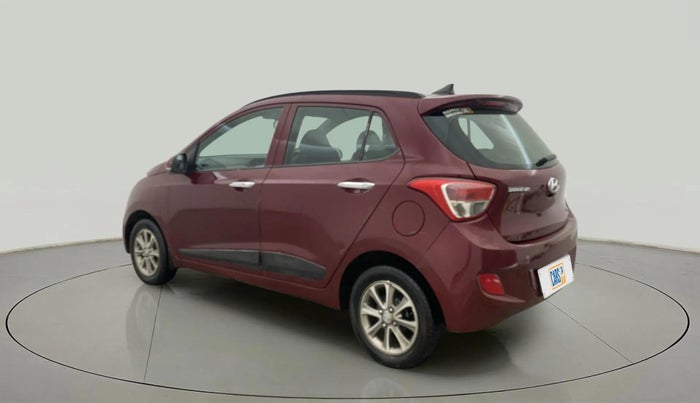 2016 Hyundai Grand i10 ASTA (O) AT 1.2 KAPPA VTVT, Petrol, Automatic, 19,730 km, Left Back Diagonal