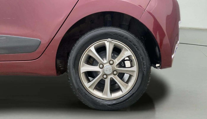 2016 Hyundai Grand i10 ASTA (O) AT 1.2 KAPPA VTVT, Petrol, Automatic, 19,730 km, Left Rear Wheel