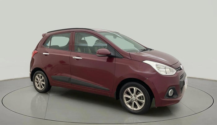 2016 Hyundai Grand i10 ASTA (O) AT 1.2 KAPPA VTVT, Petrol, Automatic, 19,730 km, Right Front Diagonal