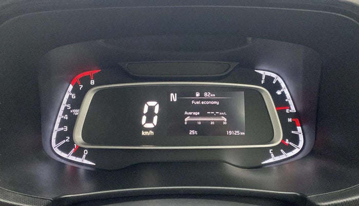 2022 KIA SONET HTX 1.0 IMT, Petrol, Manual, 19,155 km, Odometer Image