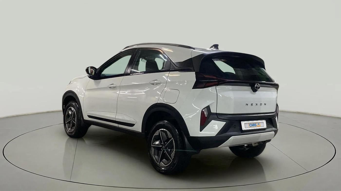 2024 Tata NEXON CREATIVE  AMT 1.2 PETROL, Petrol, Automatic, 5,347 km, Left Back Diagonal