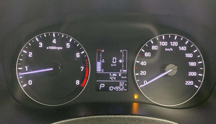2019 Hyundai Creta SX AT 1.6 PETROL, Petrol, Automatic, 1,04,941 km, Odometer Image