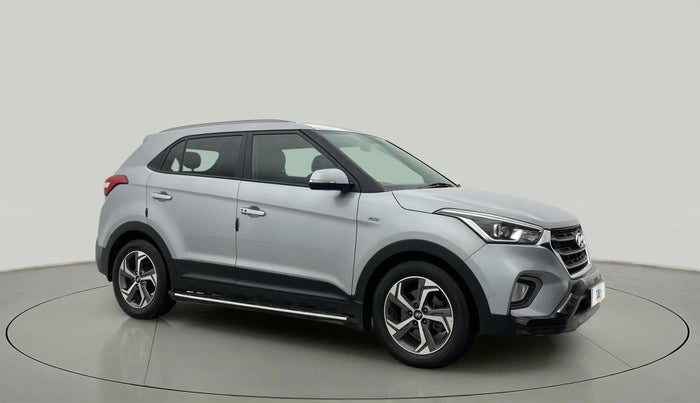 2019 Hyundai Creta SX AT 1.6 PETROL, Petrol, Automatic, 1,04,941 km, Right Front Diagonal