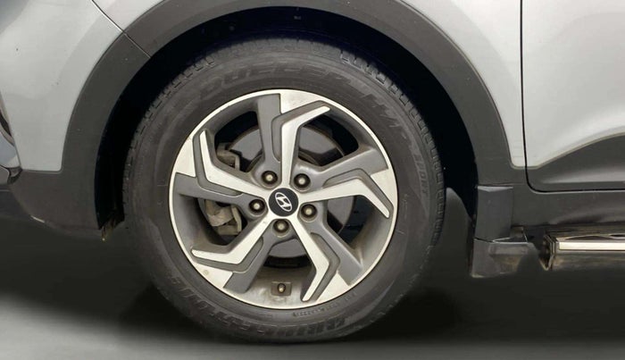 2019 Hyundai Creta SX AT 1.6 PETROL, Petrol, Automatic, 1,04,941 km, Left Front Wheel