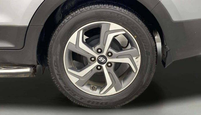 2019 Hyundai Creta SX AT 1.6 PETROL, Petrol, Automatic, 1,04,941 km, Left Rear Wheel