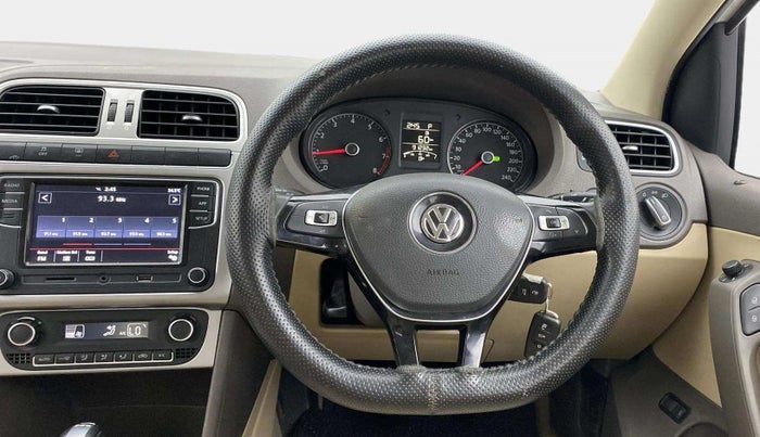 2018 Volkswagen Vento HIGHLINE PLUS 1.2 AT 16 ALLOY, Petrol, Automatic, 91,229 km, Steering Wheel Close Up