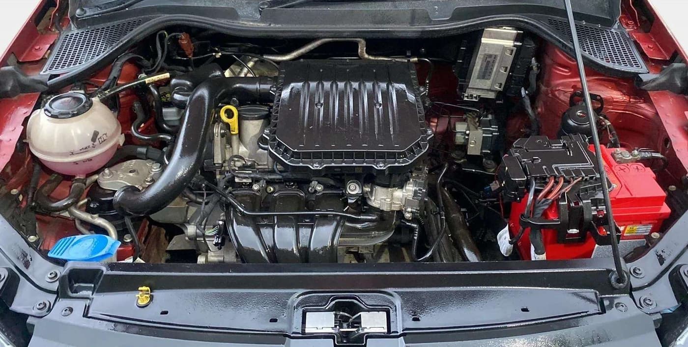 2020 Volkswagen Polo TRENDLINE 1.0L, Petrol, Manual, 41,541 km, Open Bonet