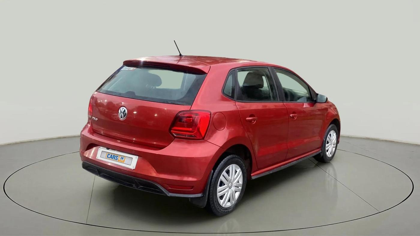 2020 Volkswagen Polo TRENDLINE 1.0L, Petrol, Manual, 41,541 km, Right Back Diagonal