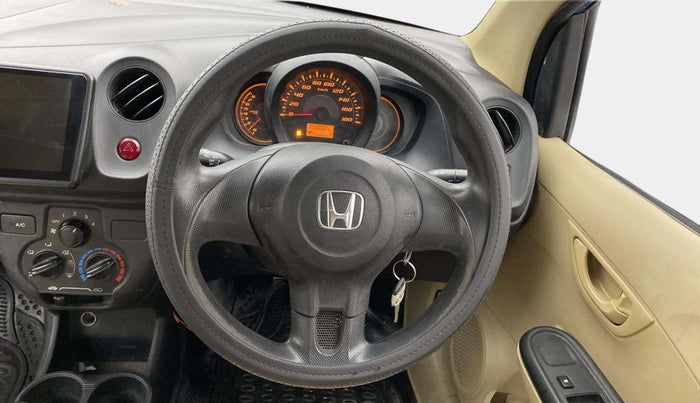 2014 Honda Amaze 1.2L I-VTEC EX, Petrol, Manual, 1,02,991 km, Steering Wheel Close Up