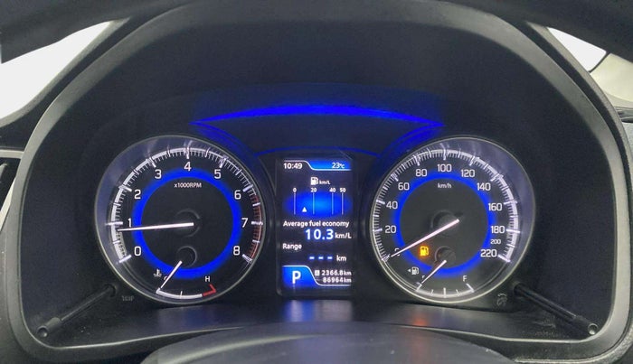 2019 Maruti Baleno ZETA CVT PETROL 1.2, Petrol, Automatic, 86,919 km, Odometer Image