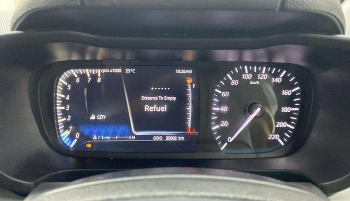 2020 Tata ALTROZ XZ PETROL, Petrol, Manual, 35,037 km, Odometer Image