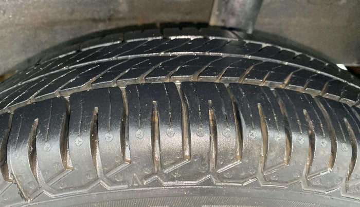 2018 Datsun Redi Go T (O), Petrol, Manual, 41,549 km, Left Rear Tyre Tread