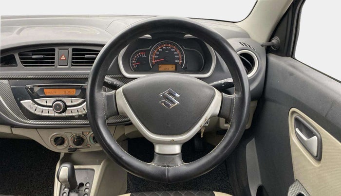 2015 Maruti Alto K10 VXI AMT, Petrol, Automatic, 52,605 km, Steering Wheel Close Up