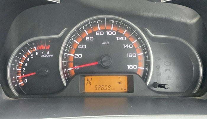 2015 Maruti Alto K10 VXI AMT, Petrol, Automatic, 52,605 km, Odometer Image