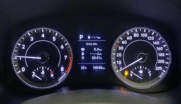 2019 Hyundai VENUE SX PLUS 1.0 TURBO DCT, Petrol, Automatic, 58,481 km, Odometer Image