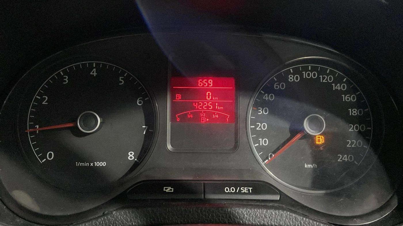 2013 Volkswagen Polo HIGHLINE1.2L, Petrol, Manual, 42,163 km, Odometer Image