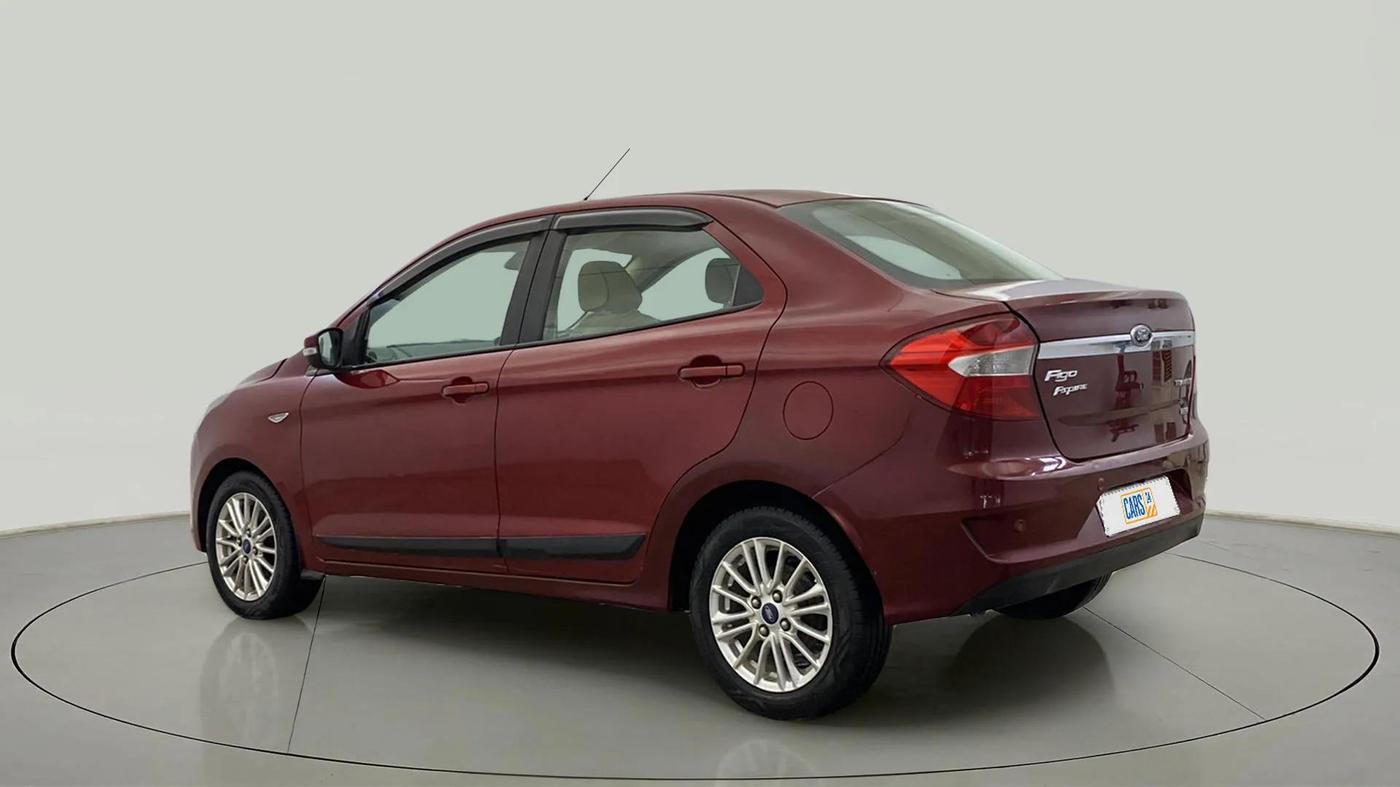 2019 Ford Figo Aspire TITANIUM PLUS 1.5 DIESEL, Diesel, Manual, 88,525 km, Left Back Diagonal