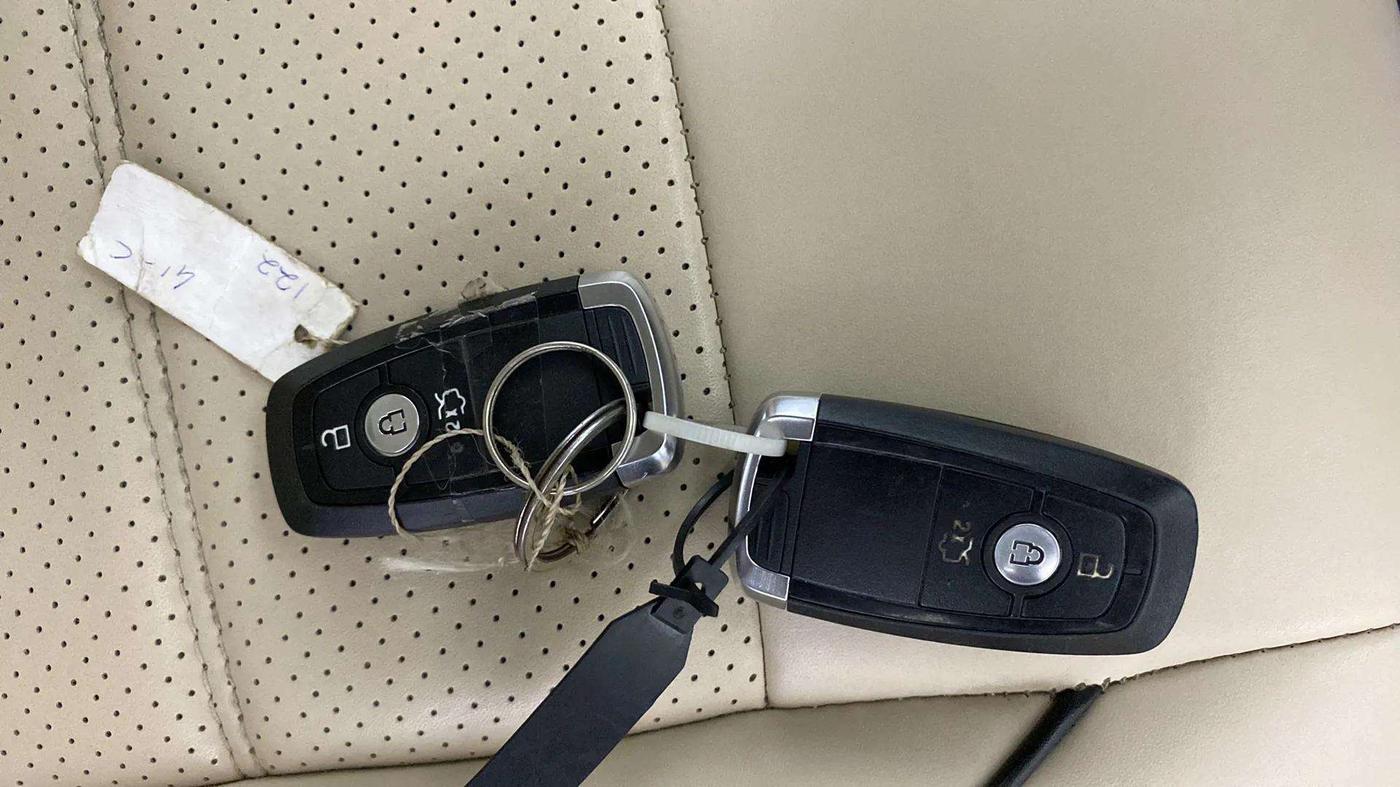 2019 Ford Figo Aspire TITANIUM PLUS 1.5 DIESEL, Diesel, Manual, 88,525 km, Key Close Up