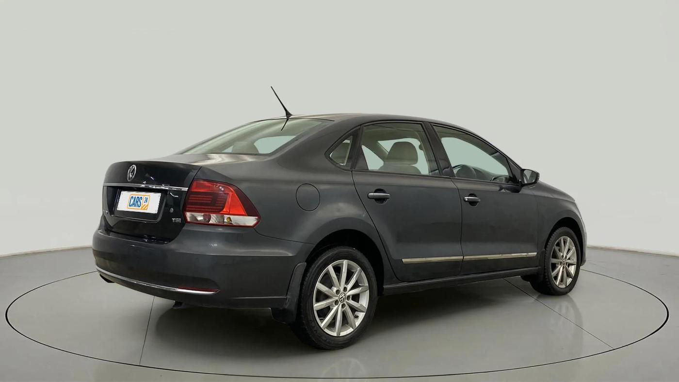 2018 Volkswagen Vento 1.2 TSI HIGHLINE PLUS AT, Petrol, Automatic, 84,102 km, Right Back Diagonal