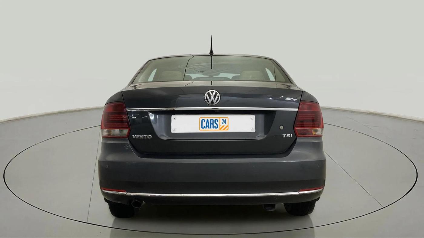 2018 Volkswagen Vento 1.2 TSI HIGHLINE PLUS AT, Petrol, Automatic, 84,102 km, Back/Rear