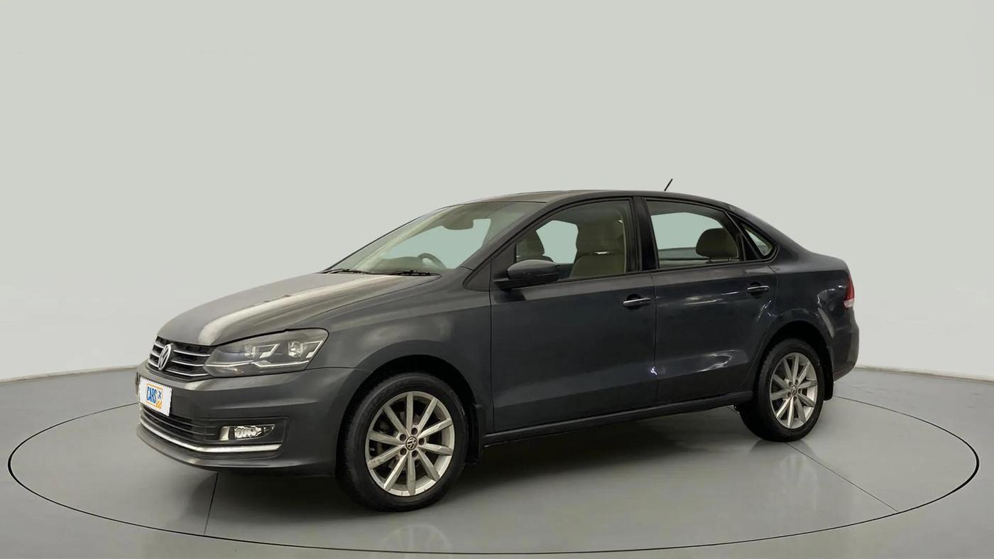 2018 Volkswagen Vento 1.2 TSI HIGHLINE PLUS AT, Petrol, Automatic, 84,102 km, Left Front Diagonal