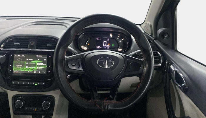 2022 Tata TIGOR XZ PLUS CNG, CNG, Manual, 23,992 km, Steering Wheel Close Up