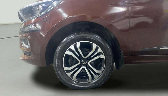 2022 Tata TIGOR XZ PLUS CNG, CNG, Manual, 23,992 km, Left Front Wheel
