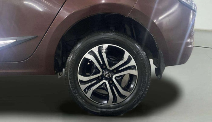 2022 Tata TIGOR XZ PLUS CNG, CNG, Manual, 23,992 km, Left Rear Wheel