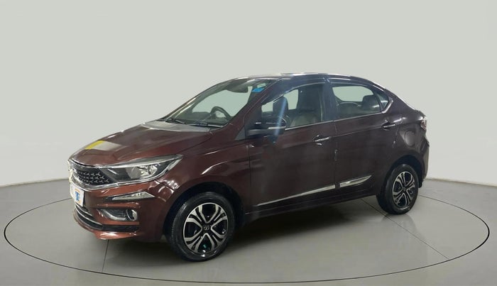 2022 Tata TIGOR XZ PLUS CNG, CNG, Manual, 23,992 km, Left Front Diagonal