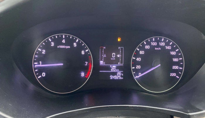 2017 Hyundai Elite i20 MAGNA 1.2, Petrol, Manual, 54,924 km, Odometer Image