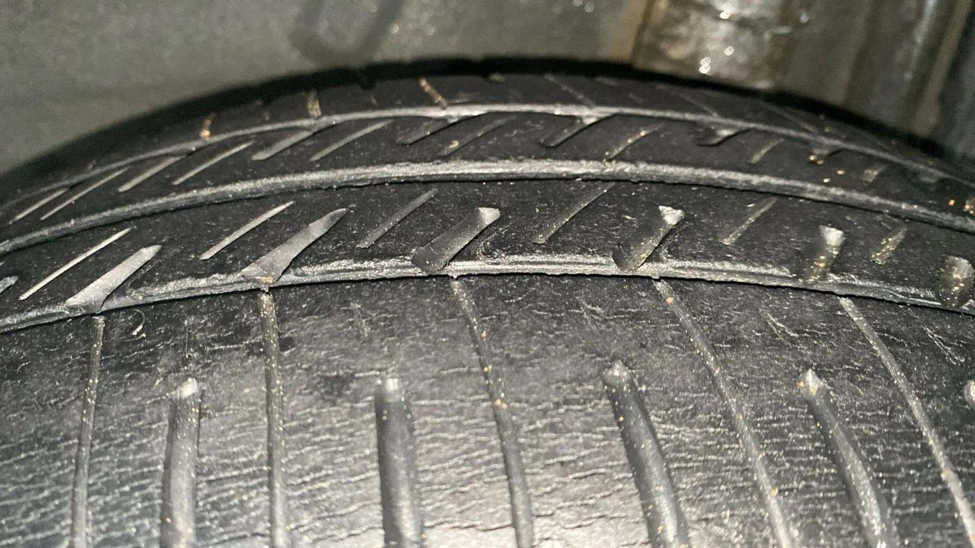 2014 Nissan Micra XV CVT, Petrol, Automatic, 76,310 km, Left Rear Tyre Tread