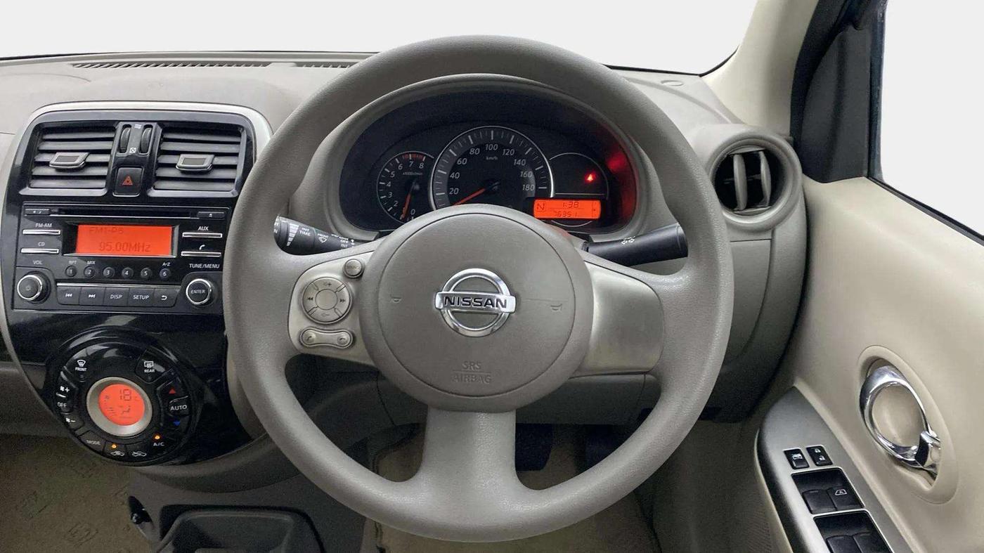 2014 Nissan Micra XV CVT, Petrol, Automatic, 76,310 km, Steering Wheel Close Up