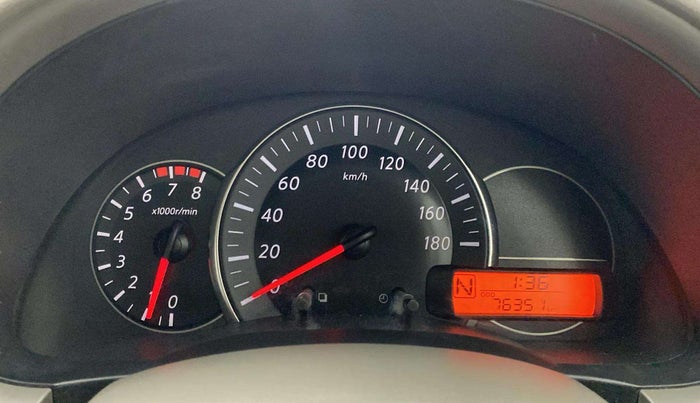 2014 Nissan Micra XV CVT, Petrol, Automatic, 76,310 km, Odometer Image