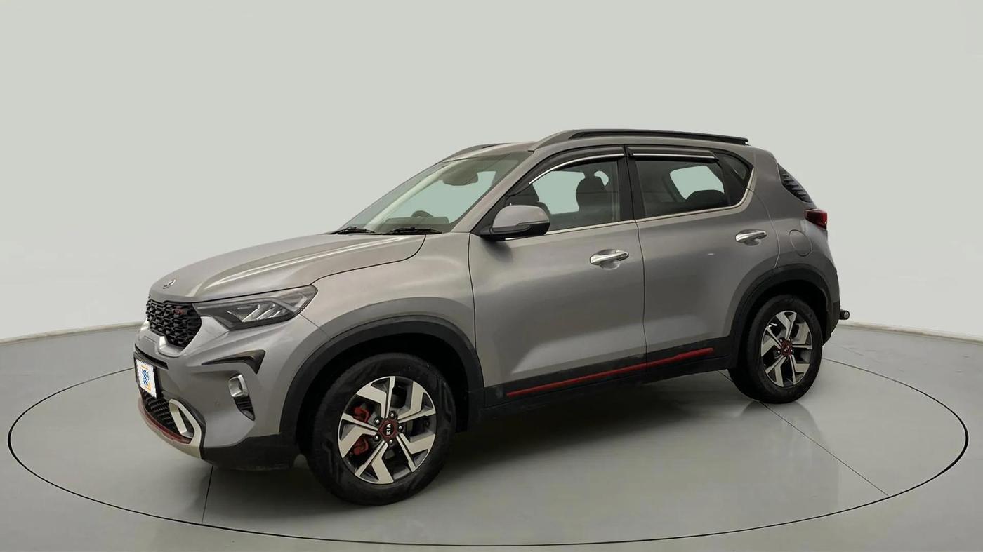 2021 KIA SONET GTX PLUS 1.5 AT, Diesel, Automatic, 61,204 km, Left Front Diagonal