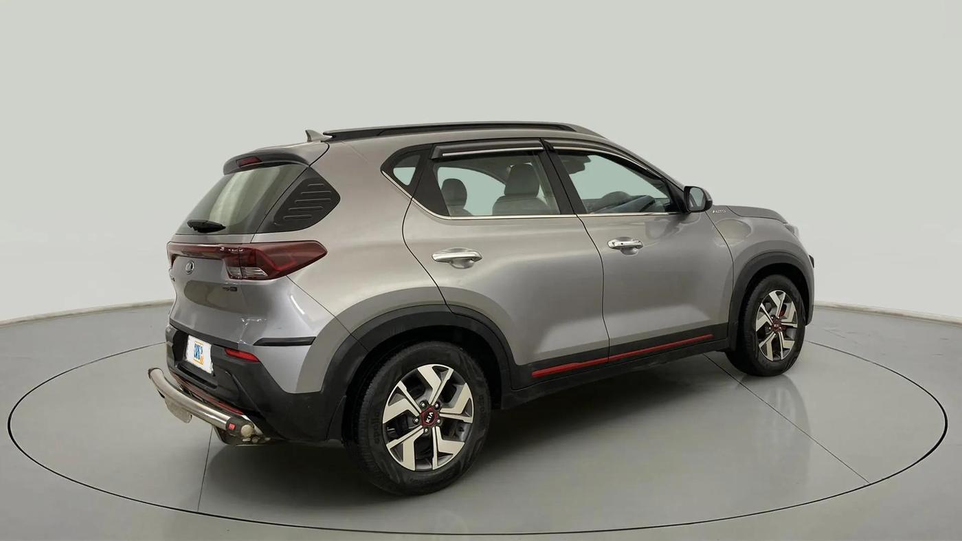 2021 KIA SONET GTX PLUS 1.5 AT, Diesel, Automatic, 61,204 km, Right Back Diagonal