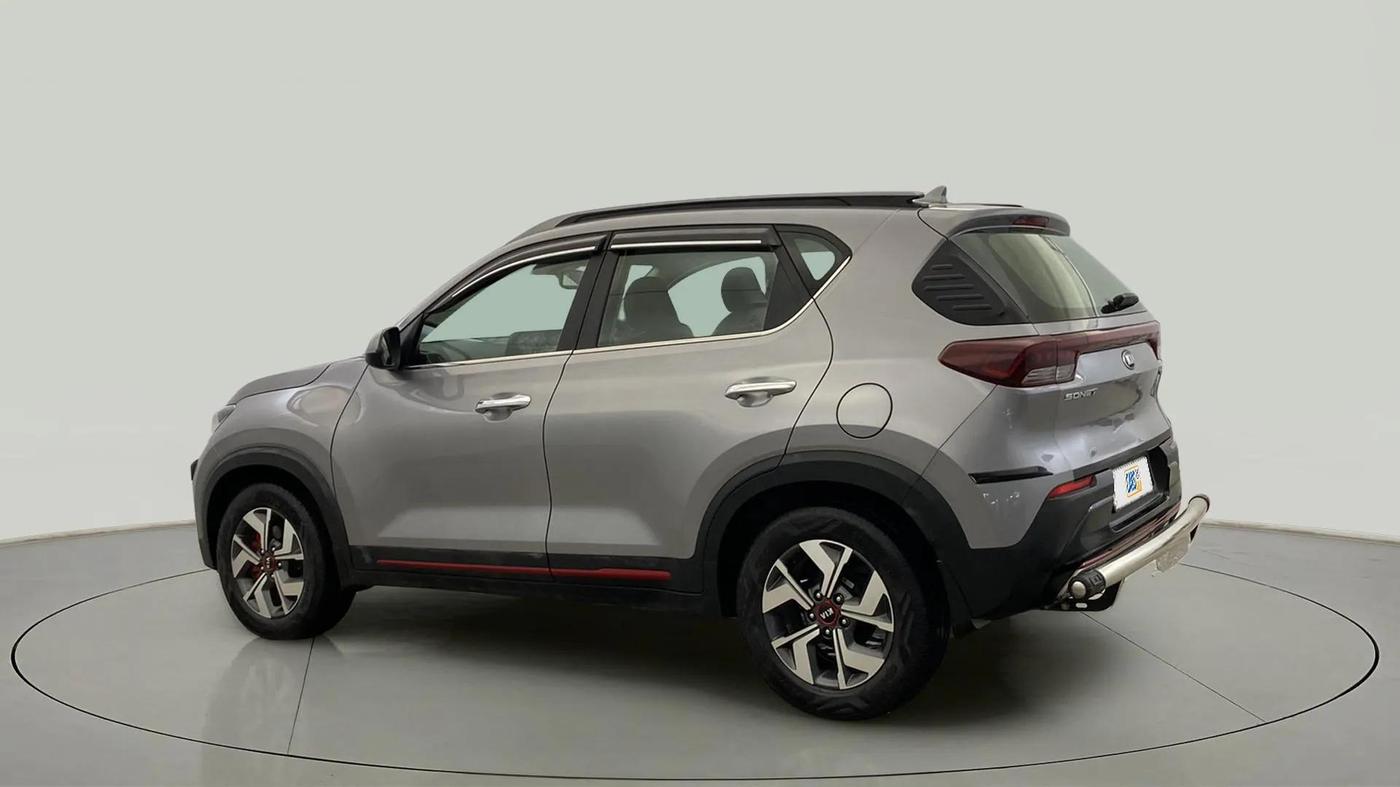 2021 KIA SONET GTX PLUS 1.5 AT, Diesel, Automatic, 61,204 km, Left Back Diagonal