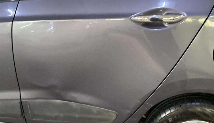 2013 Hyundai Grand i10 SPORTZ 1.2 KAPPA VTVT, Petrol, Manual, 46,092 km, Rear left door - Minor scratches