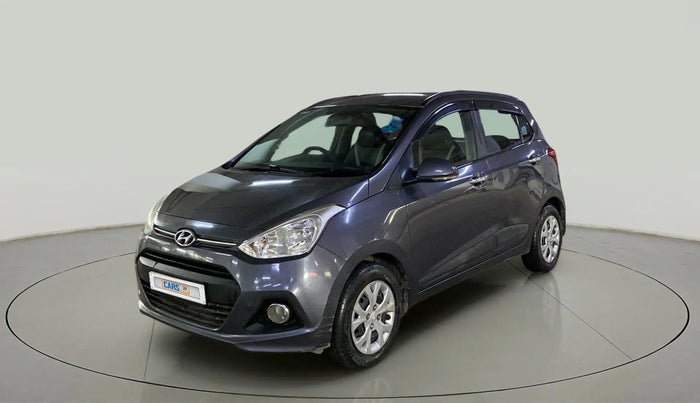 2013 Hyundai Grand i10 SPORTZ 1.2 KAPPA VTVT, Petrol, Manual, 46,092 km, Left Front Diagonal