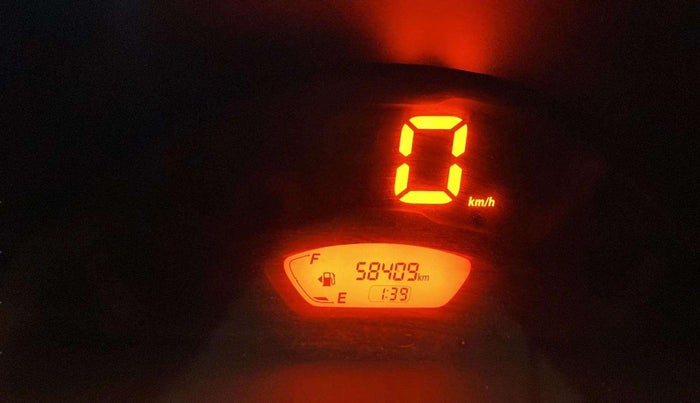 2019 Maruti S PRESSO VXI, Petrol, Manual, 58,410 km, Odometer Image