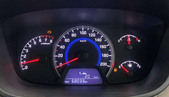 2014 Hyundai Grand i10 MAGNA 1.2 KAPPA VTVT, Petrol, Manual, 68,017 km, Odometer Image