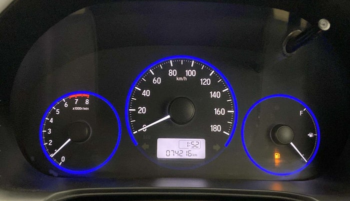 2017 Honda Amaze 1.2L I-VTEC S, Petrol, Manual, 74,152 km, Odometer Image