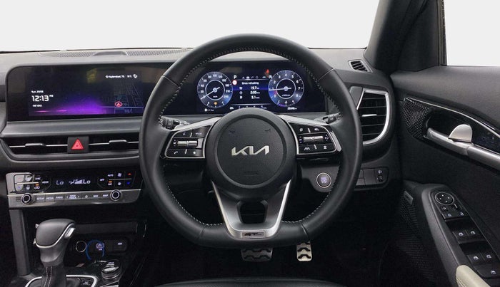 2024 KIA SELTOS  GTX Plus 1.5 Turbo Petrol DCT, Petrol, Automatic, 25,680 km, Steering Wheel Close Up
