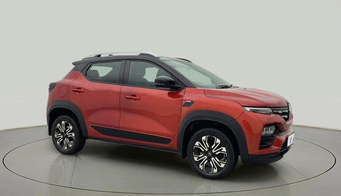 2021 Renault Kiger RXZ TURBO CVT DUAL TONE, Petrol, Automatic, 39,141 km, Right Front Diagonal