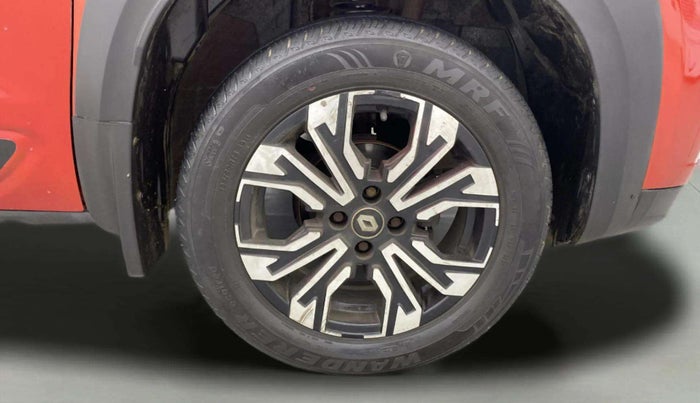 2021 Renault Kiger RXZ TURBO CVT DUAL TONE, Petrol, Automatic, 39,141 km, Right Front Wheel