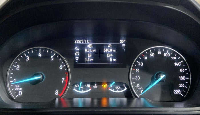 2020 Ford Ecosport TITANIUM 1.5L PETROL, CNG, Manual, 23,492 km, Odometer Image