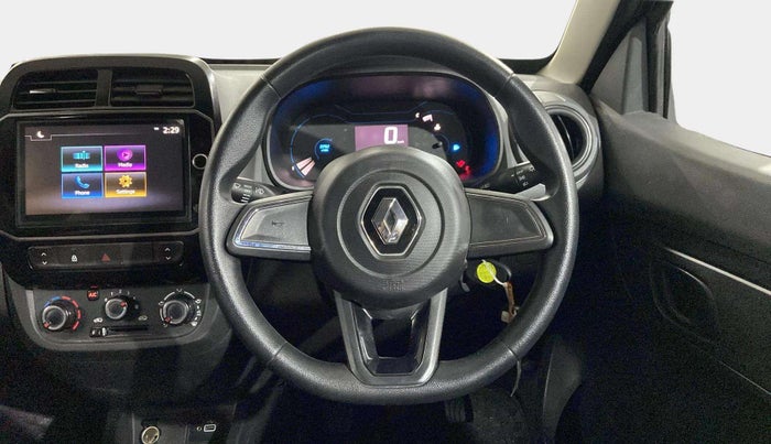 2021 Renault Kwid RXT 1.0 (O), Petrol, Manual, 11,590 km, Steering Wheel Close Up